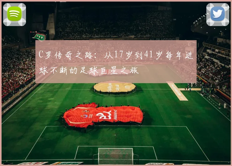 C罗传奇之路：从17岁到41岁每年进球不断的足球巨星之旅